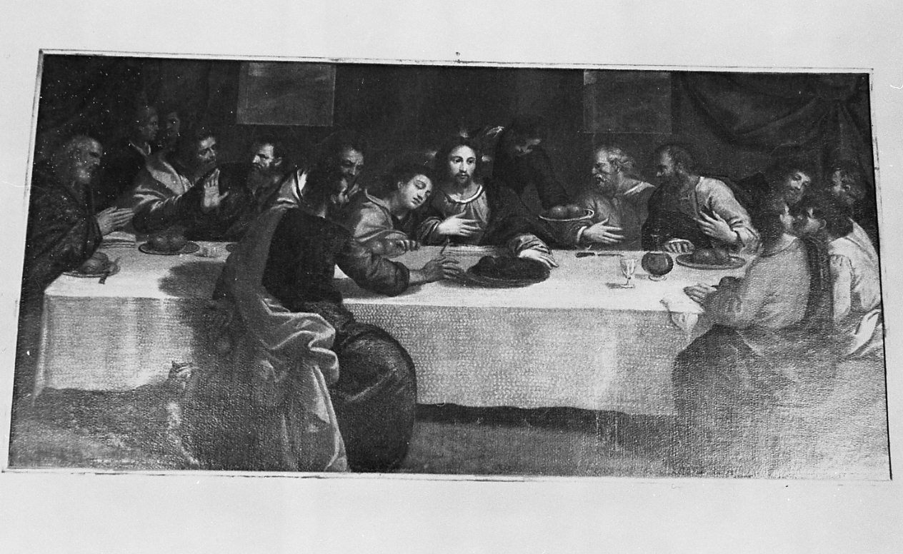 ultima cena (dipinto) di Scarsella Ippolito detto Scarsellino (fine sec. XVI)