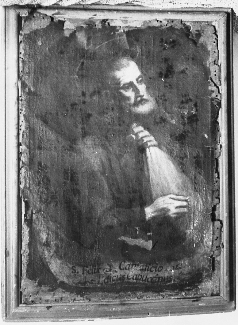 San Felice da Cantalice (dipinto) di Cozza Giovanni Battista (sec. XVIII)