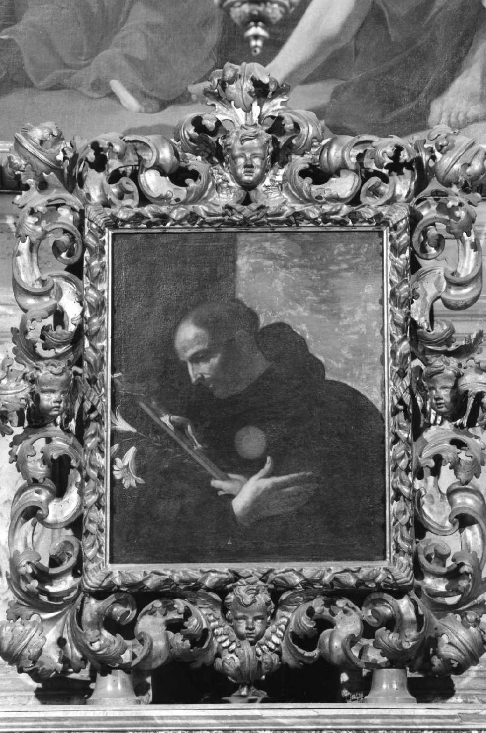 San Nicola da Tolentino (dipinto) - ambito bolognese (prima metà sec. XVII)