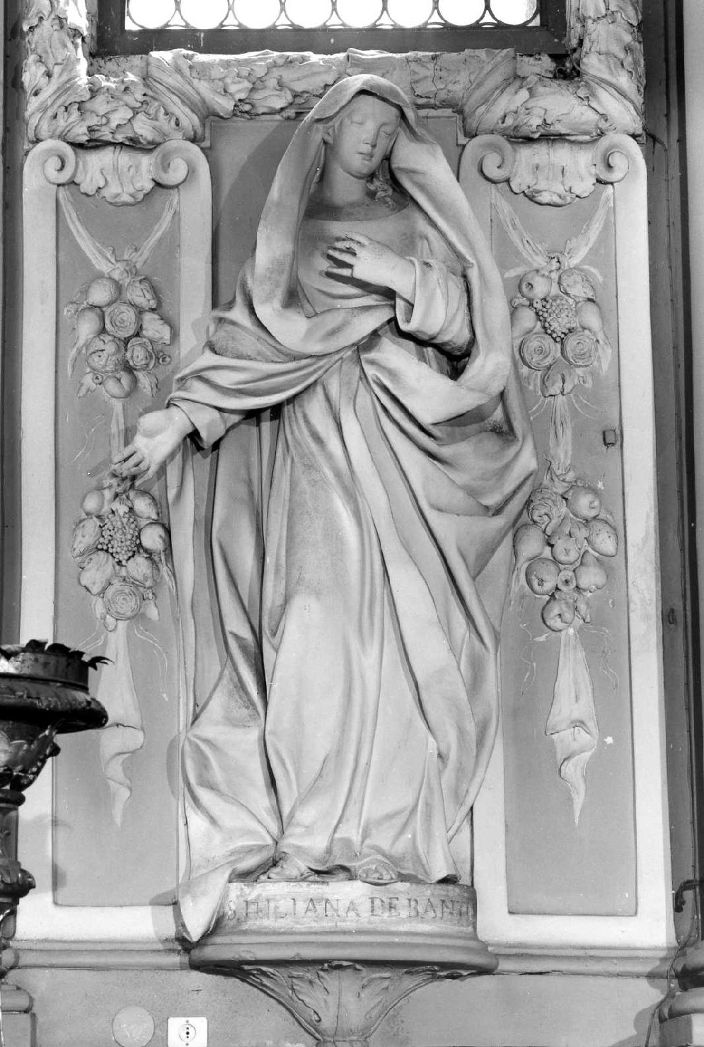 Santa Giuliana de'Banzi (scultura) di Mazza Giuseppe Maria (sec. XVII)