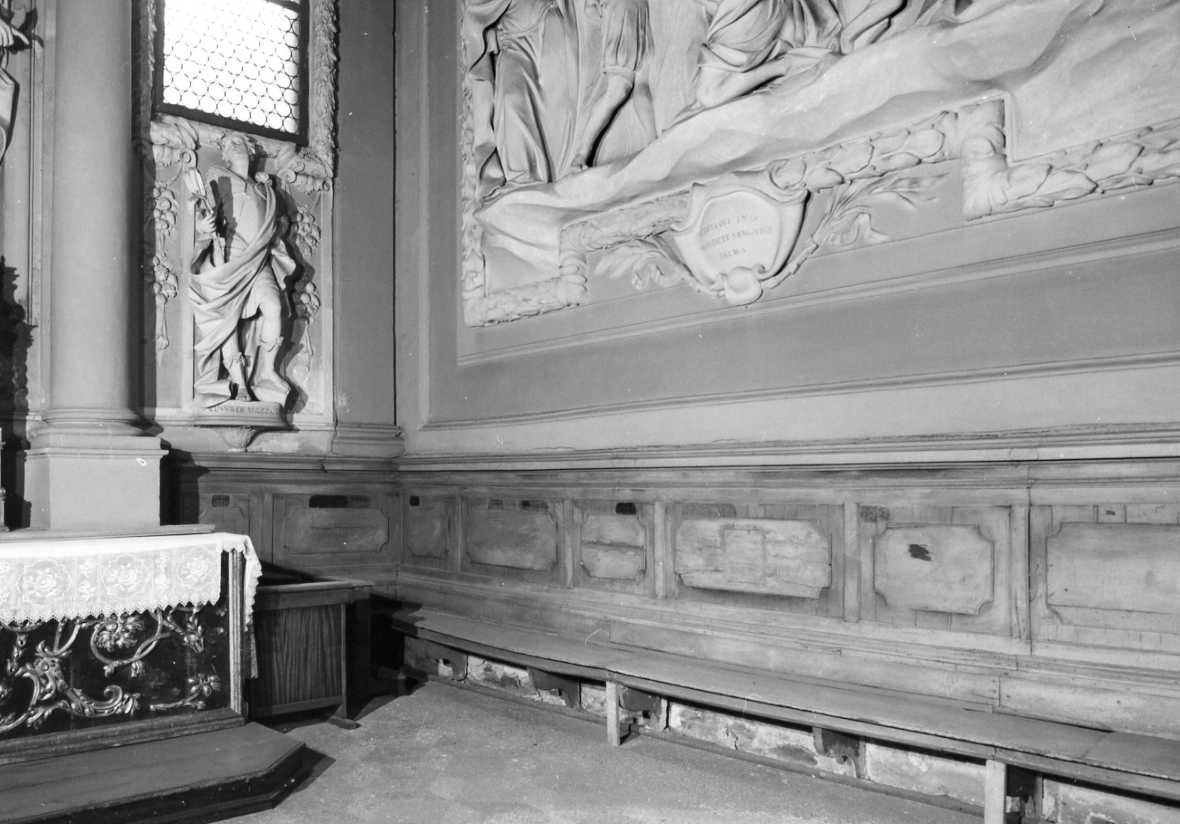 sedile - ambito bolognese (seconda metà sec. XVIII)