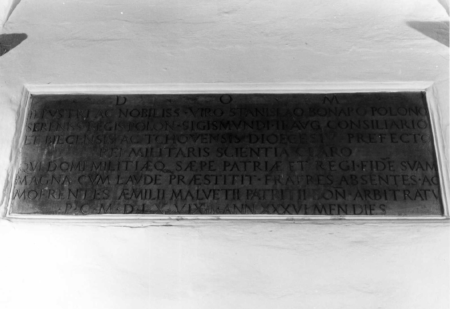 lapide - ambito bolognese (sec. XVI)