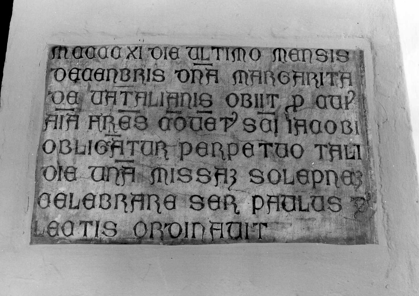 lapide prescrittiva - ambito bolognese (sec. XV)