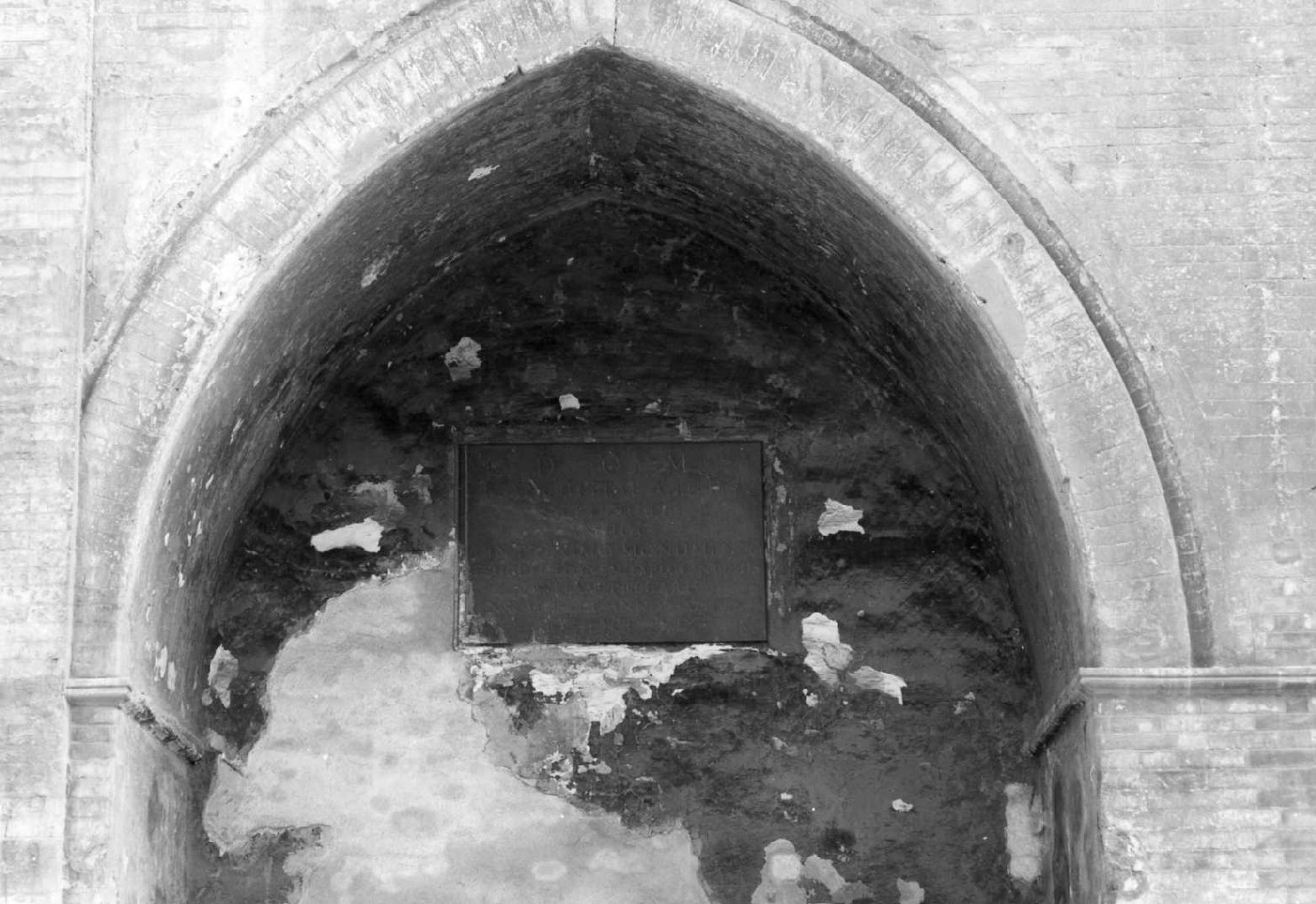 lapide - ambito bolognese (sec. XVIII)