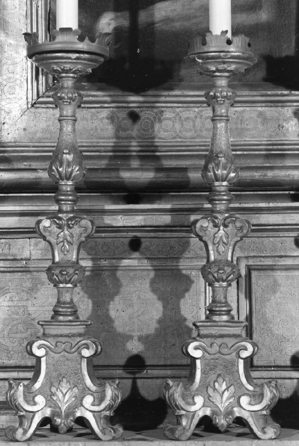 candeliere - ambito bolognese (seconda metà sec. XVIII)