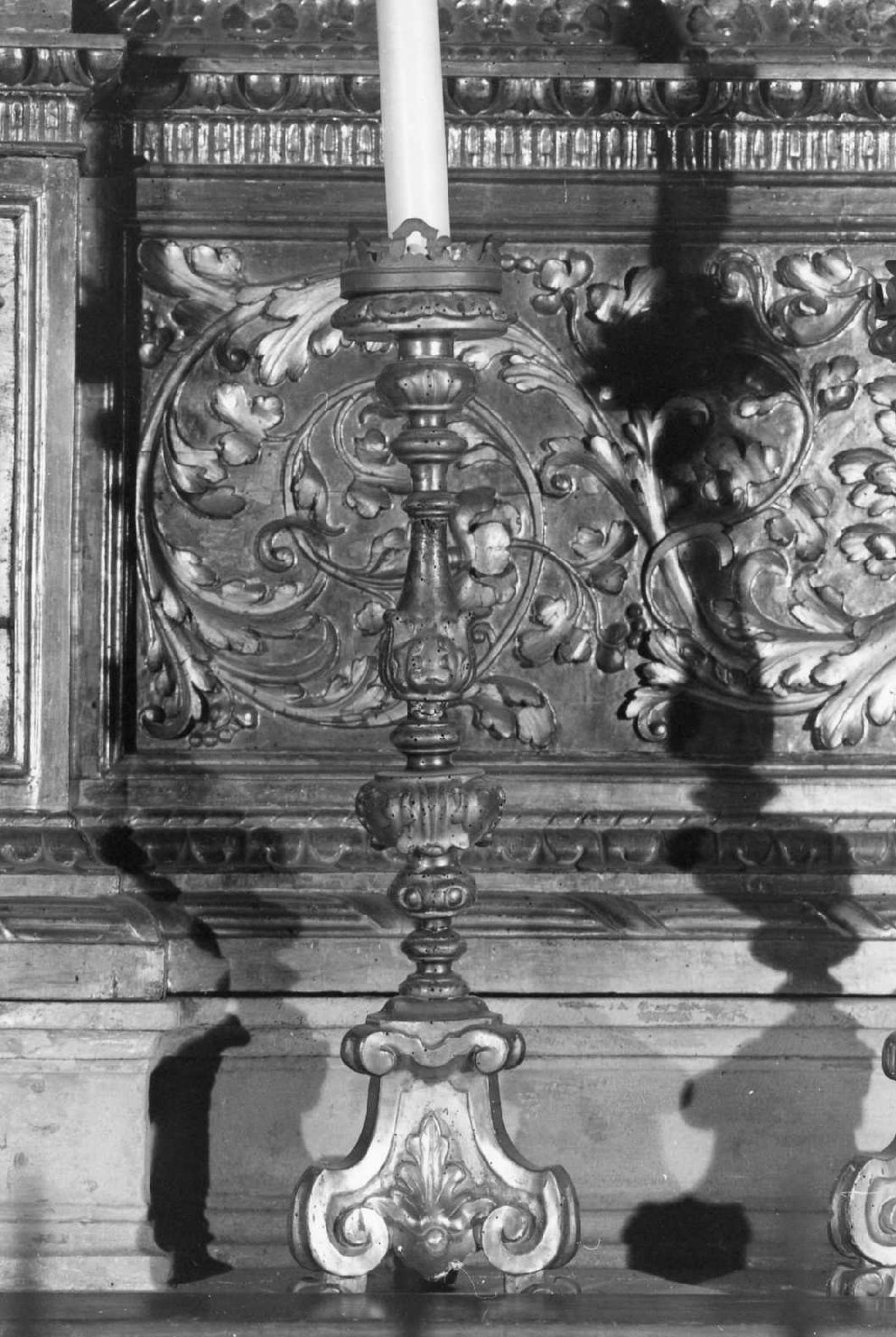 candeliere - ambito emiliano (seconda metà sec. XVIII)