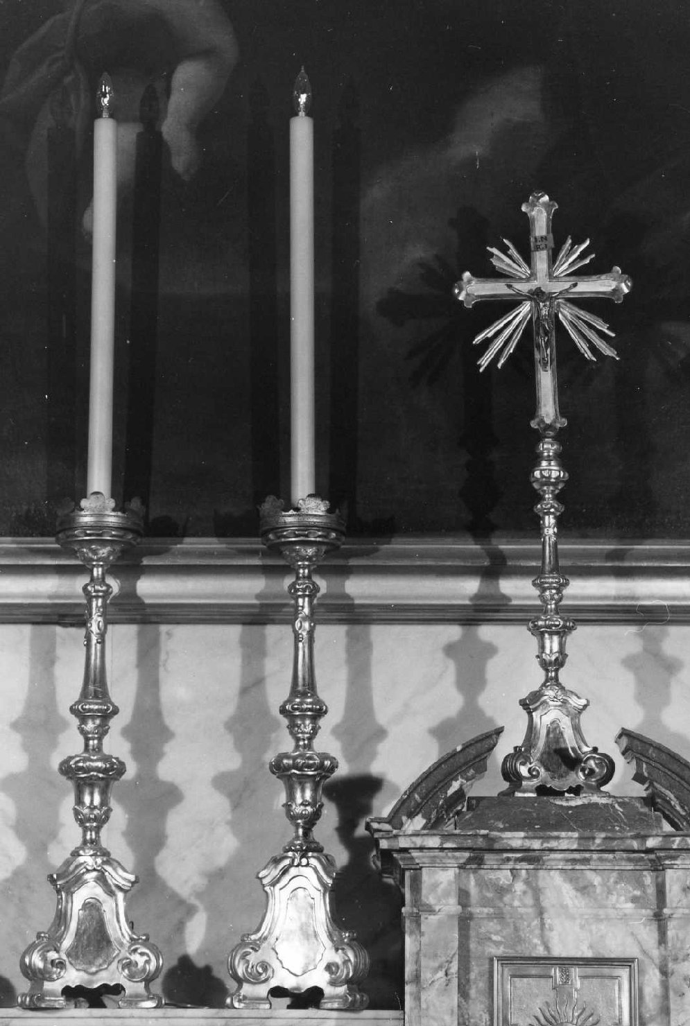 candeliere - ambito bolognese (sec. XVIII)