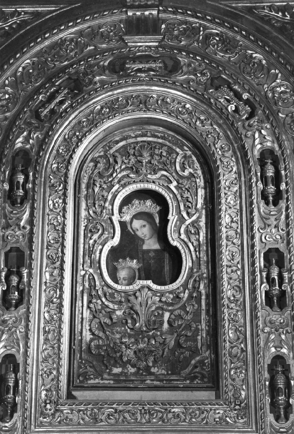 coperta di immagine sacra - ambito bolognese (seconda metà sec. XVII)