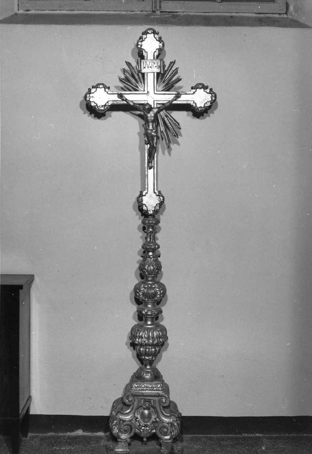 croce d'altare - ambito bolognese (fine/inizio secc. XVIII/ XIX)