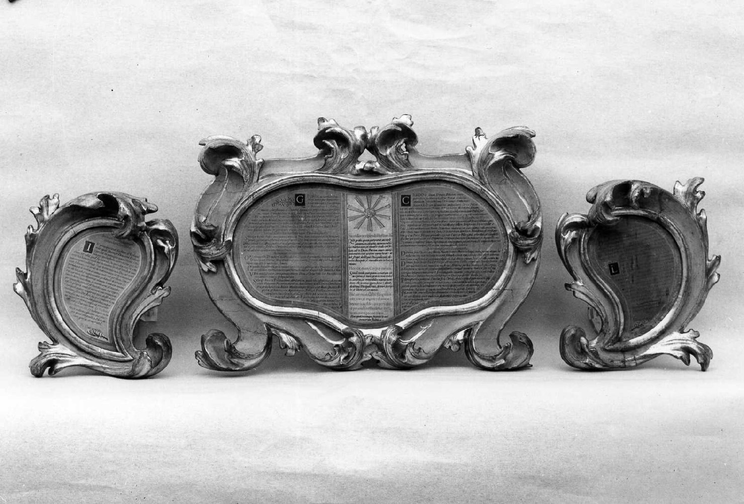 cartagloria - ambito bolognese (prima metà sec. XVIII)