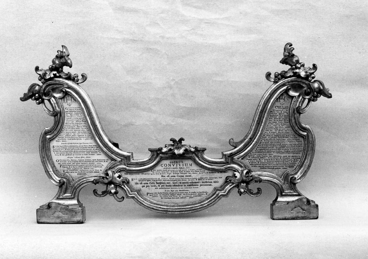 cartagloria - ambito bolognese (prima metà sec. XVIII)