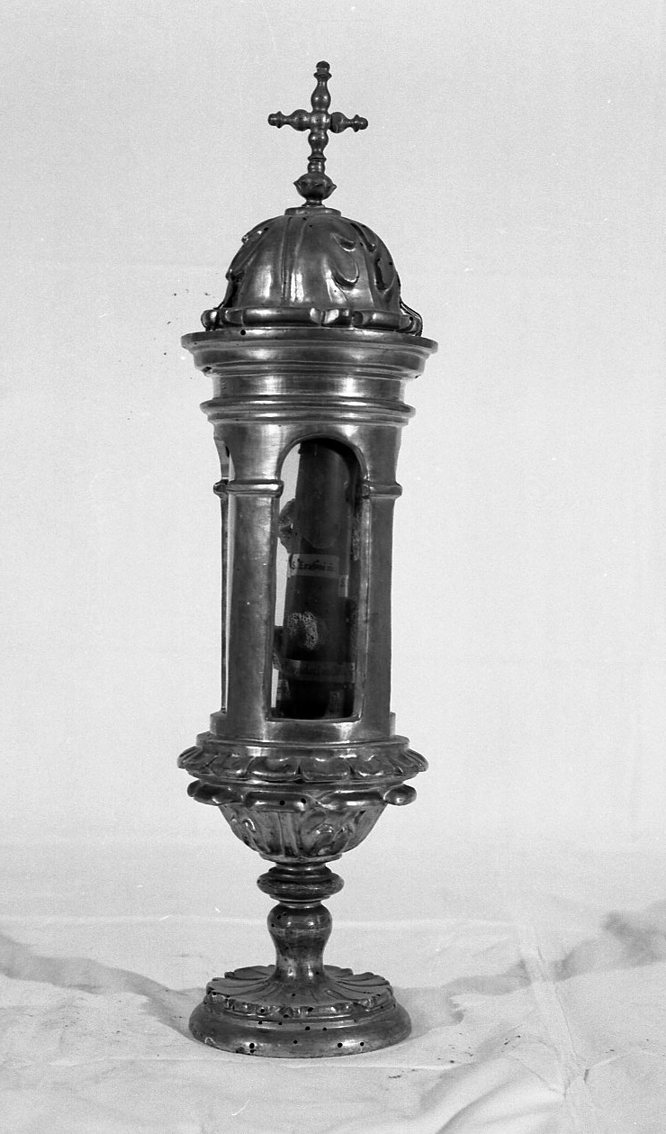 reliquiario architettonico - ambito bolognese (secc. XVIII/ XIX)