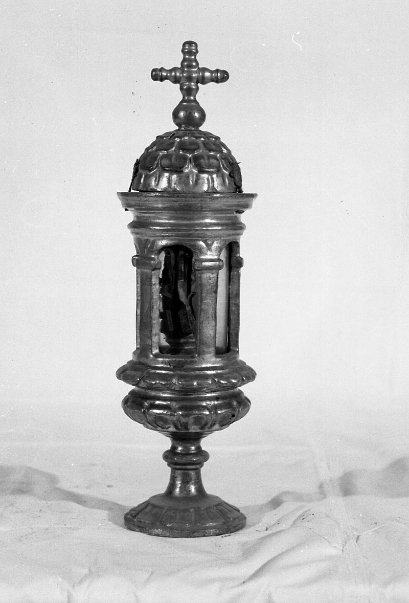 reliquiario architettonico - ambito bolognese (secc. XVIII/ XIX)