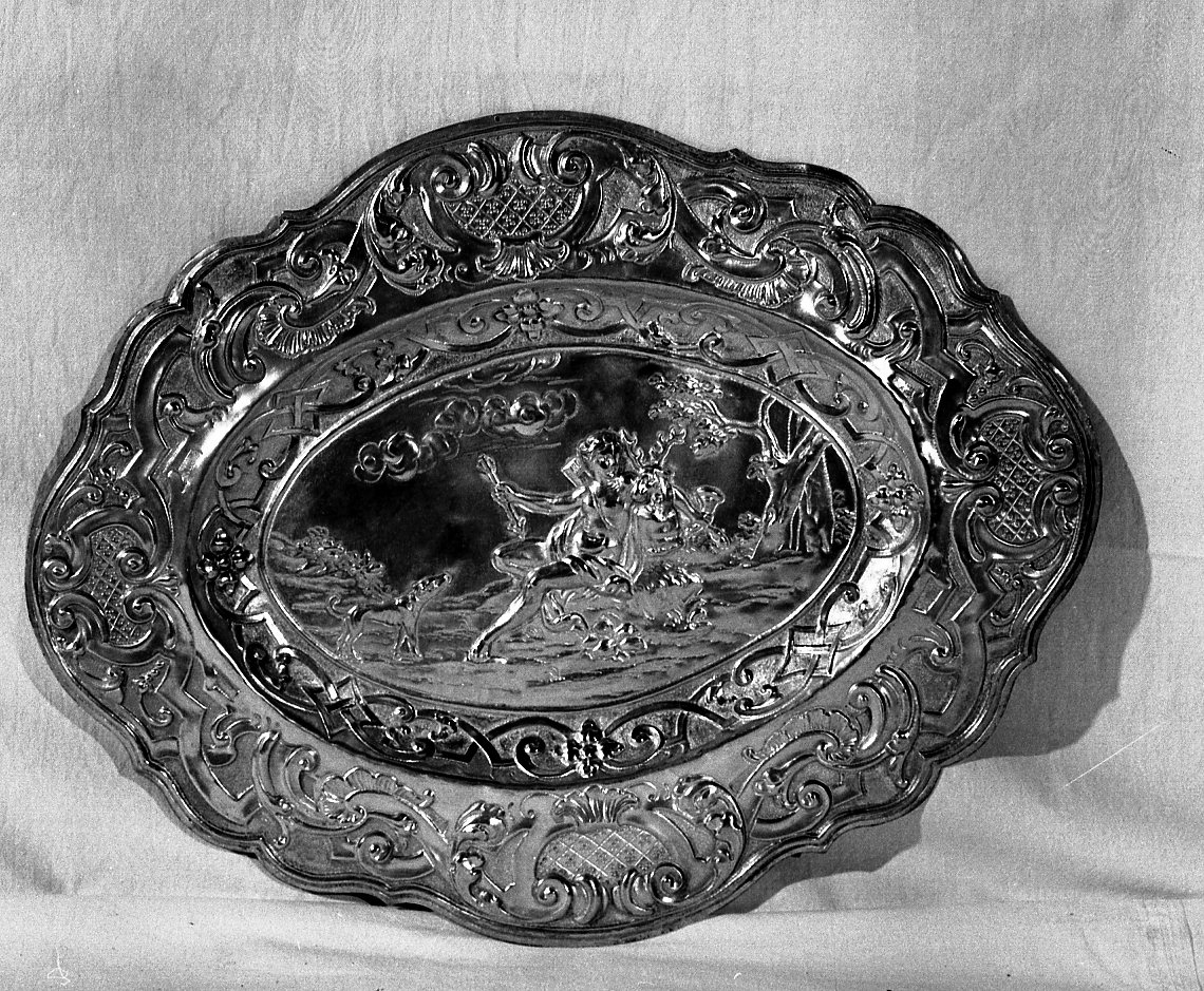 vassoio - ambito bolognese (secc. XVIII/ XIX)