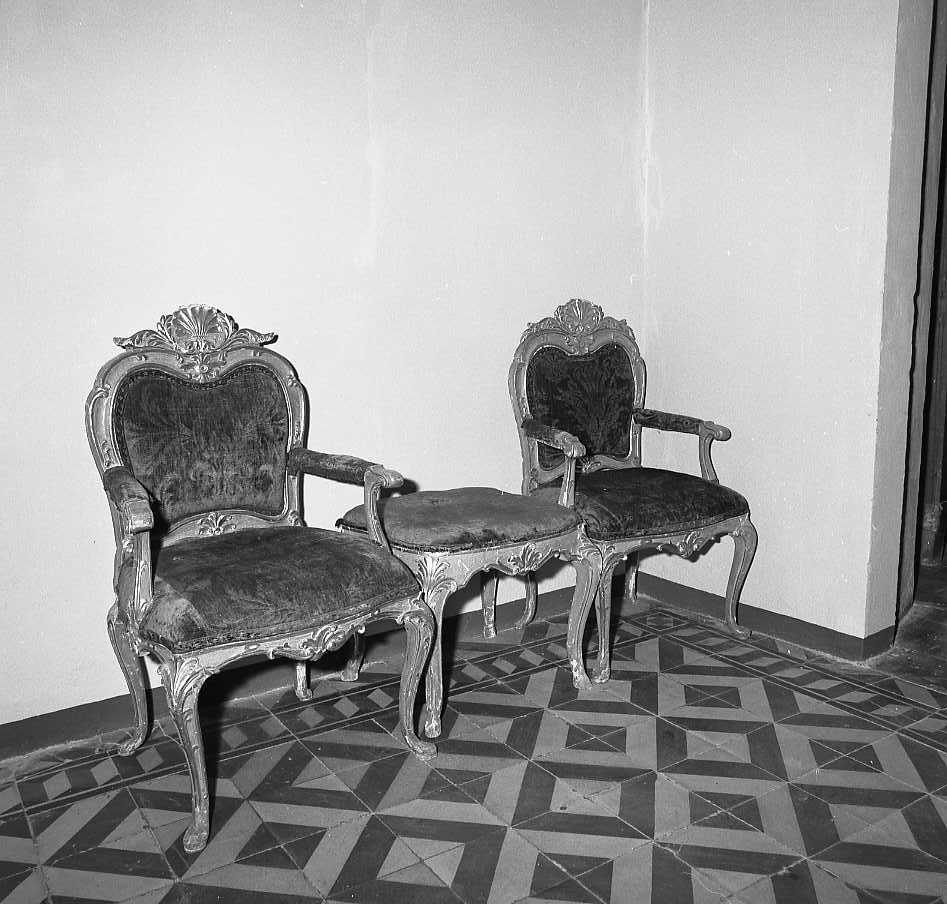 poltrona - bottega emiliana (secc. XVIII/ XIX)