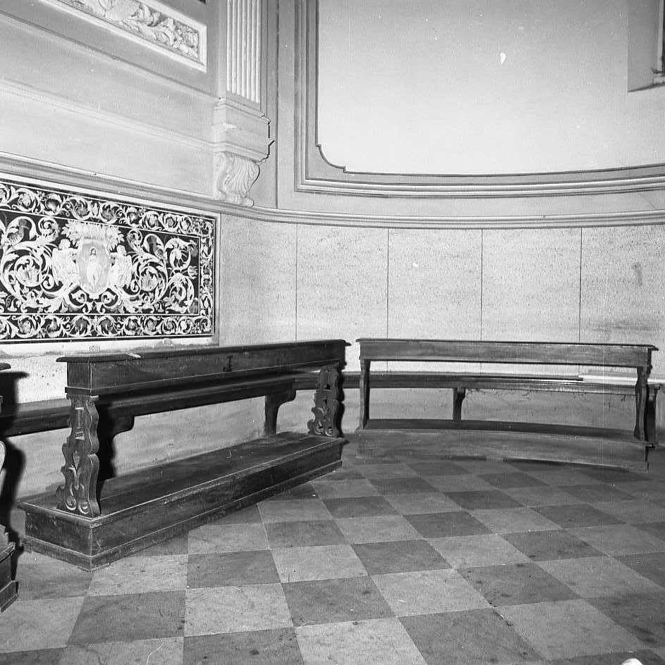 inginocchiatoio - bottega emiliana (sec. XVII)