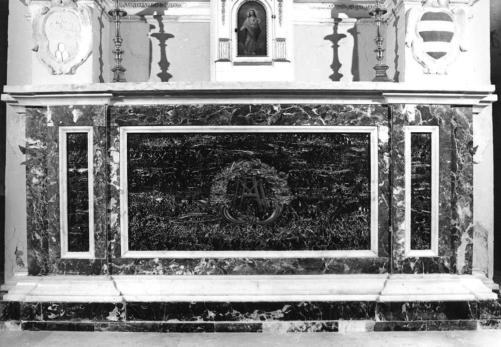 altare maggiore - bottega Italia centro-settentrionale (prima metà sec. XIX)