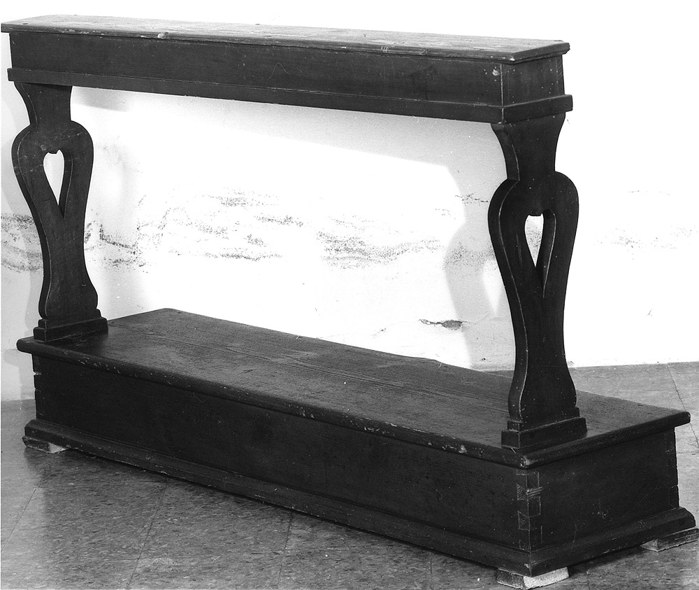 inginocchiatoio, serie - bottega bolognese (primo quarto sec. XX)