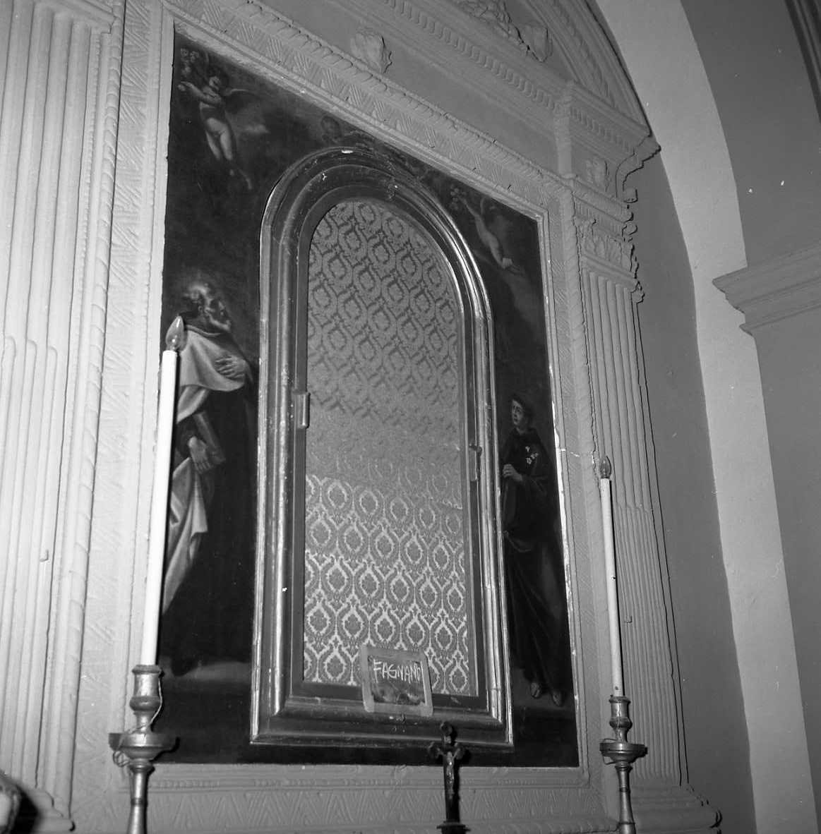 San Domenico e Sant'Antonio (dipinto) - ambito emiliano (sec. XVII)