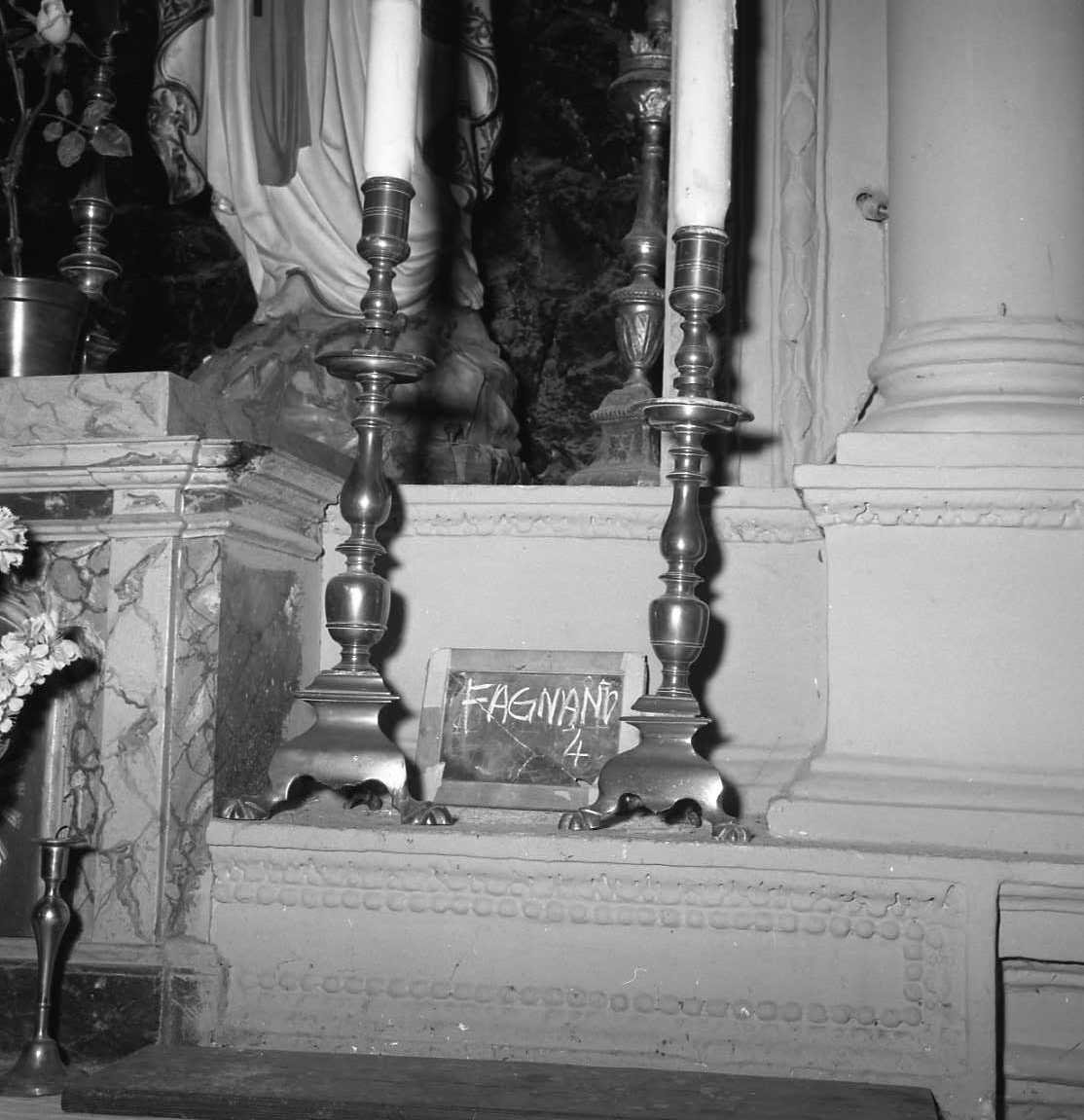 candeliere, serie - bottega emiliano-romagnola (sec. XVII)