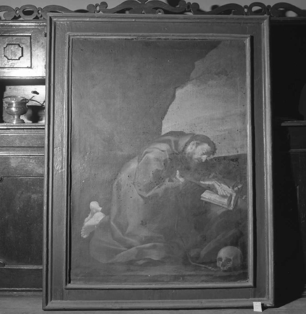 estasi di San Francesco d'Assisi (dipinto) - ambito bolognese (sec. XVII)