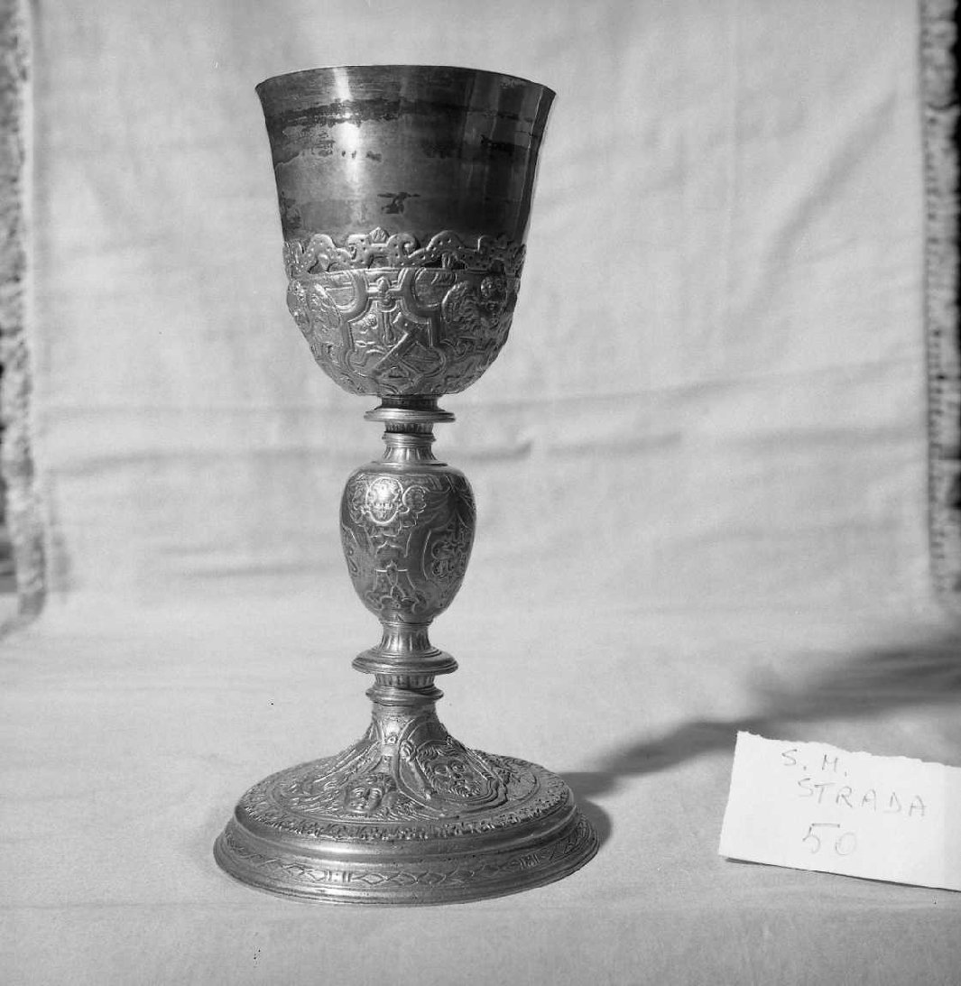 calice - manifattura emiliana (sec. XVI)