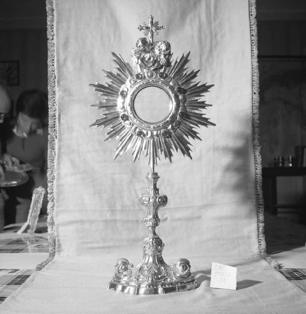 ostensorio - manifattura emiliana (sec. XVIII)