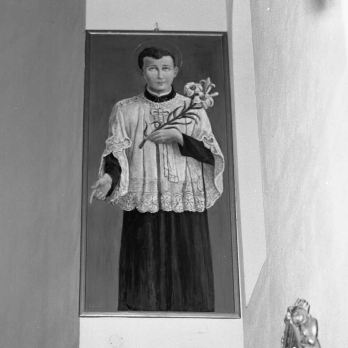 San Luigi Gonzaga (dipinto) di Casoni Cesare (sec. XX)