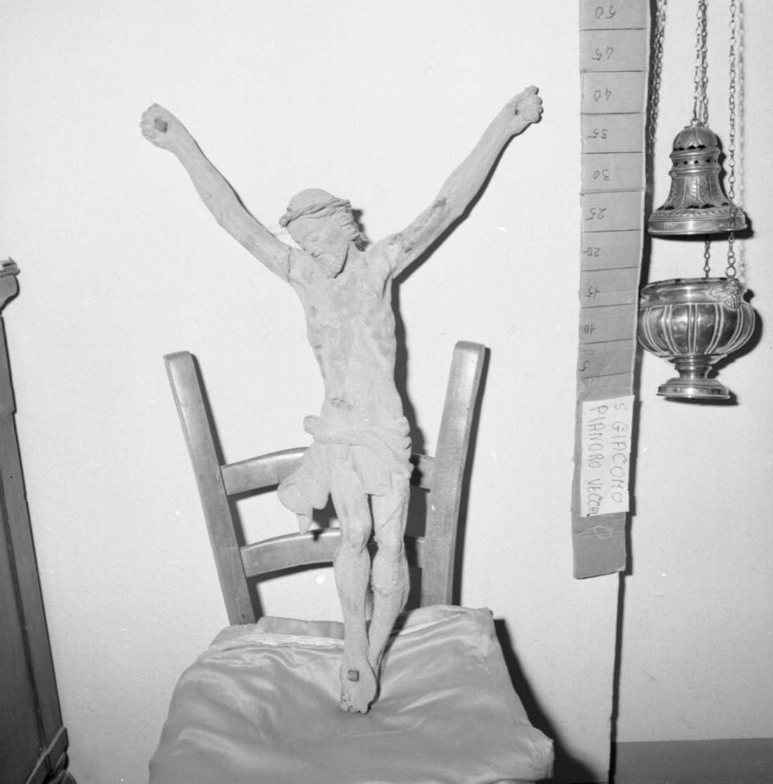 Cristo crocifisso (statua) - bottega emiliana (sec. XVIII)