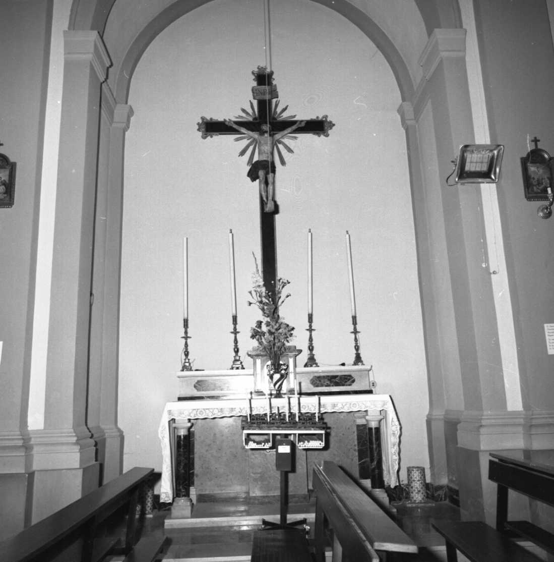 crocifisso - bottega emiliana (sec. XIX)