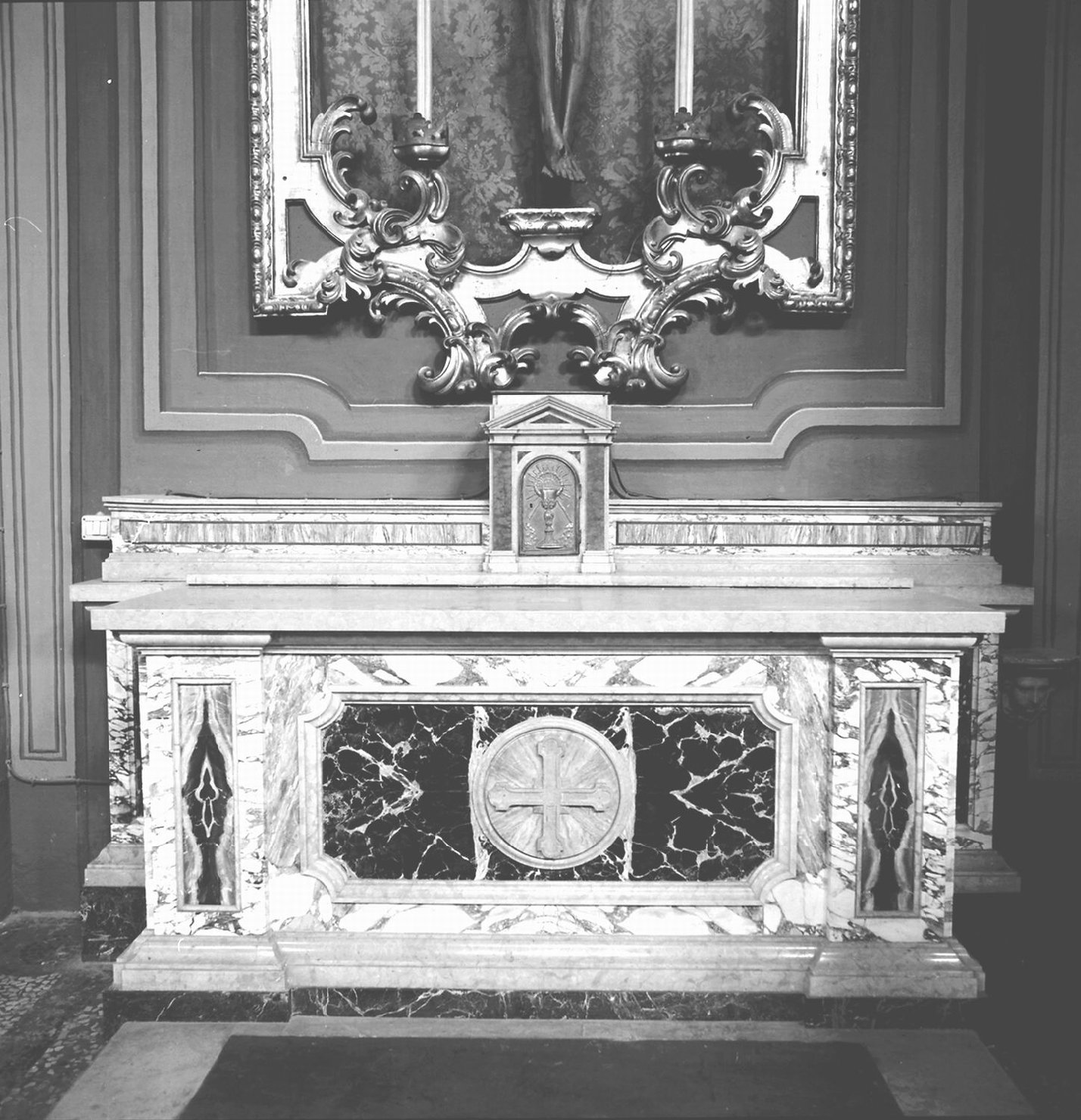 altare - manifattura bolognese (sec. XIX)