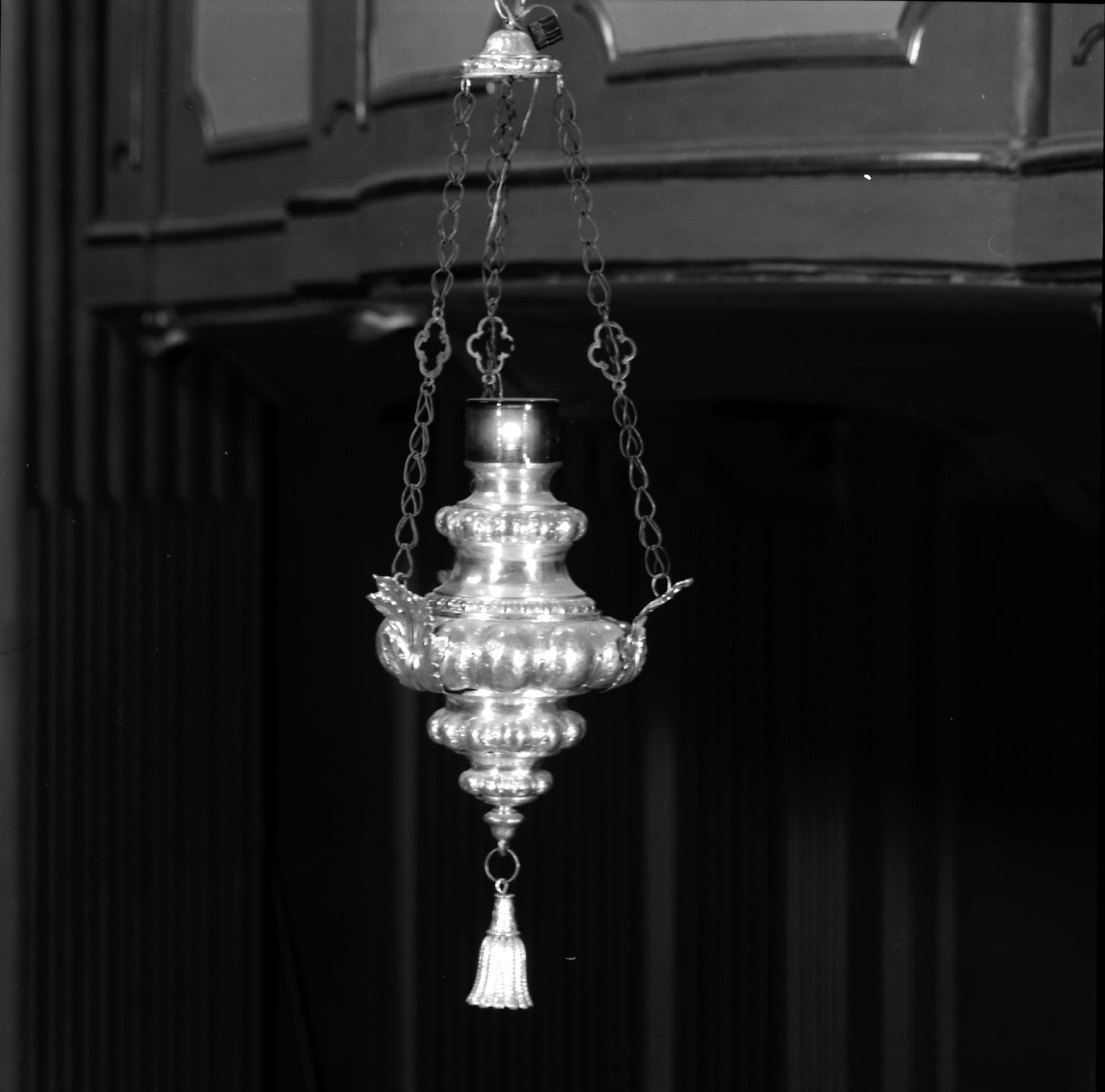 lampada pensile - ambito bolognese (sec. XVIII)