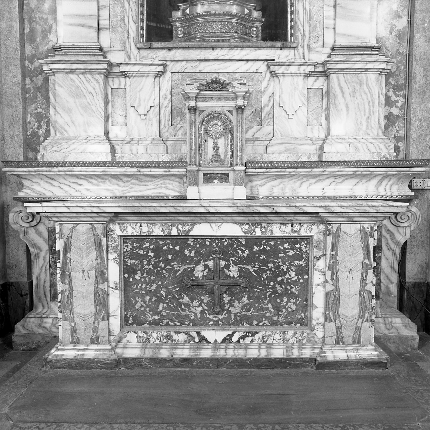 altare - manifattura bolognese (sec. XIX)
