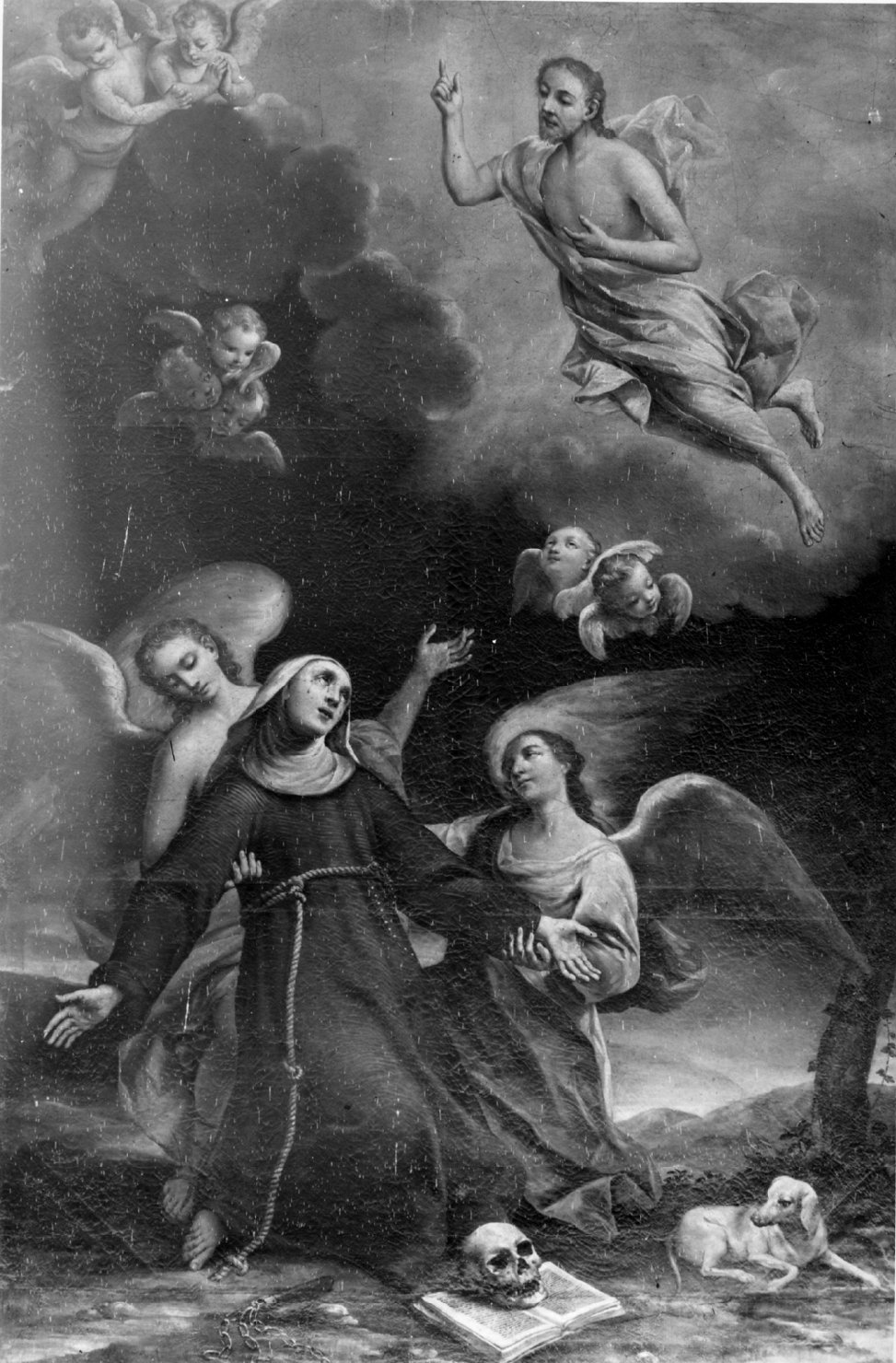 Estasi di Santa Margherita da Cortona (dipinto) di Crespi Antonio (attribuito) (metà sec. XVIII)