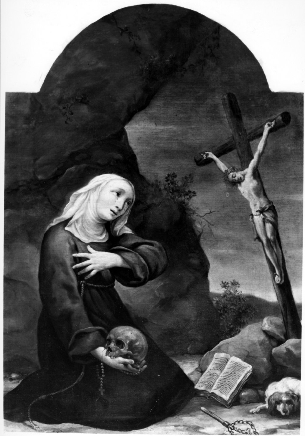 Santa Margherita da Cortona (dipinto) di Crespi Antonio (attribuito) (seconda metà sec. XVIII)