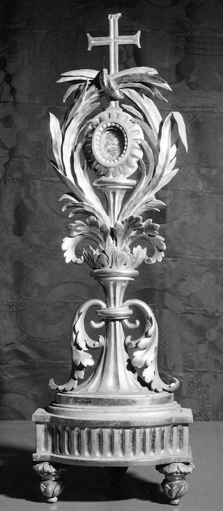 reliquiario - ambito emiliano (prima metà sec. XIX)