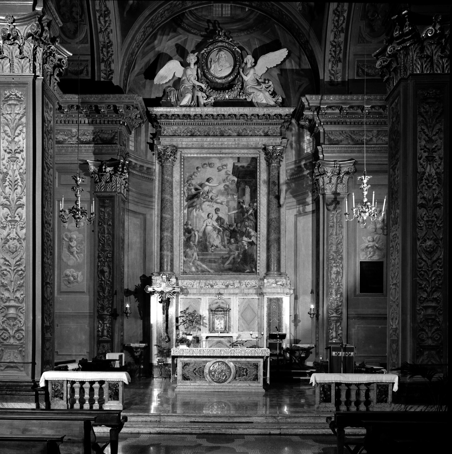 ancona di Putti Giovanni, Leonardi Pietro, Nicoli Mariano (sec. XIX)