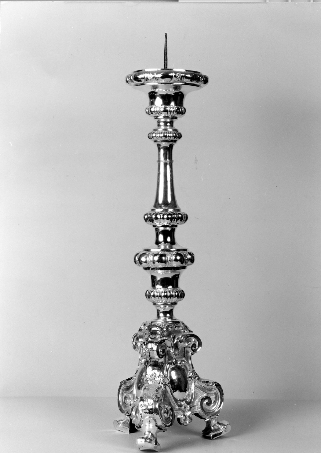 candeliere - manifattura emiliana (secc. XVII/ XVIII)