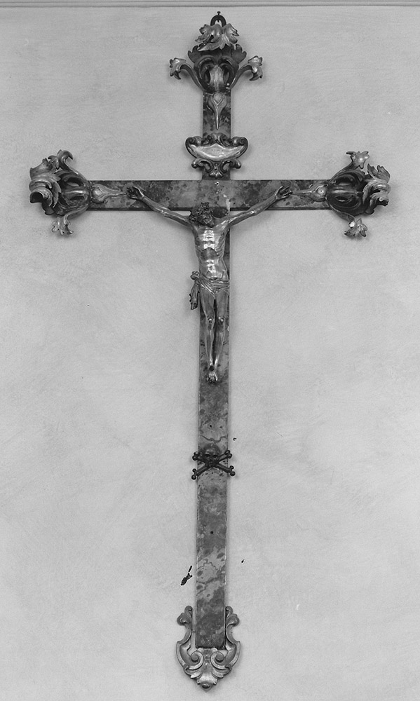 crocifisso - manifattura emiliana (secc. XVII/ XVIII)