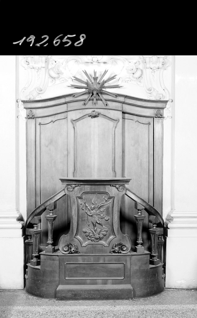 pulpito - manifattura emiliana (sec. XIX)