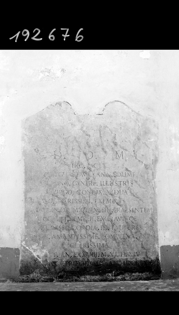 lapide tombale - manifattura emiliana (sec. XVIII)