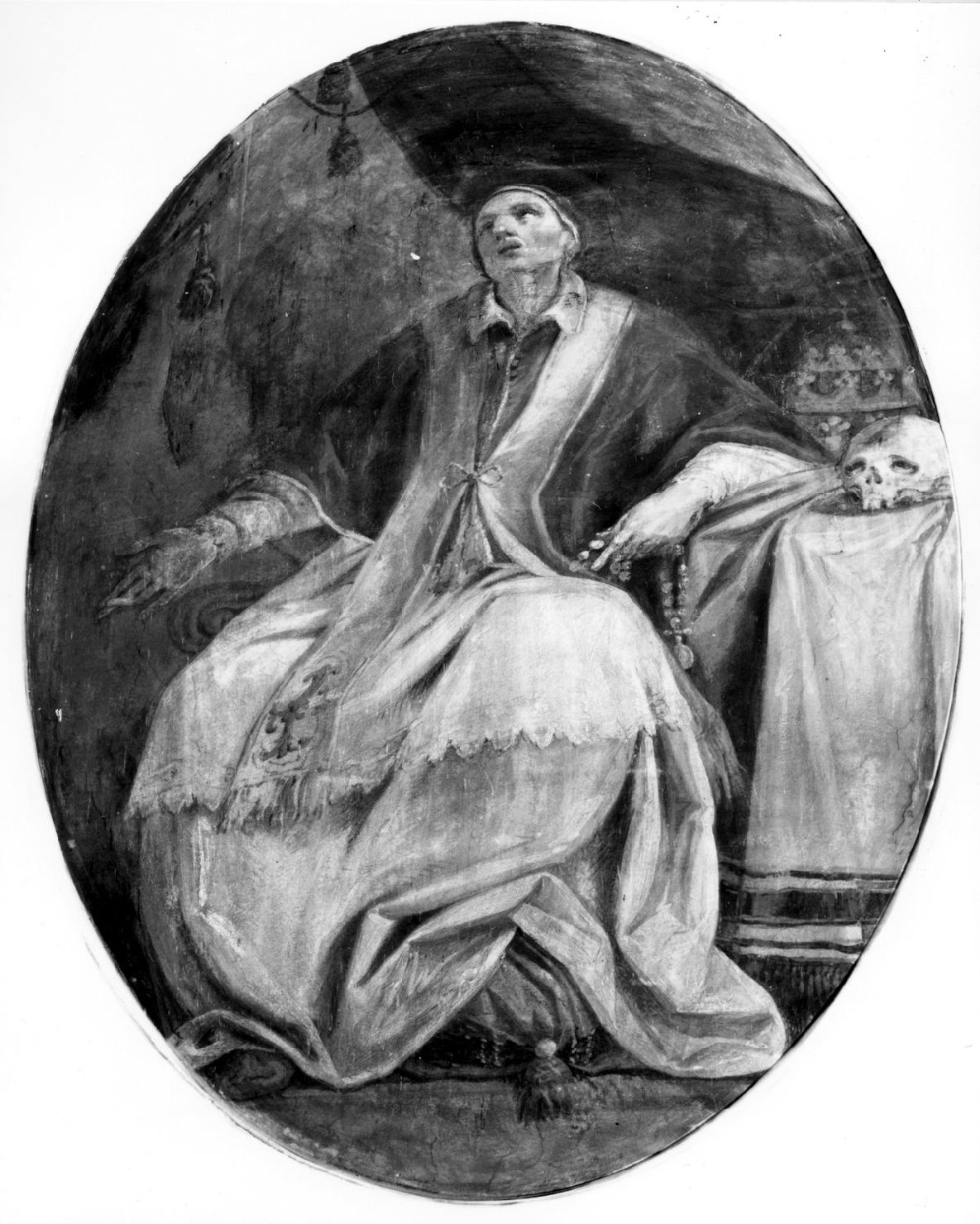 San Pio V (dipinto, serie) di Bertuzzi Nicola detto Anconetano (seconda metà sec. XVIII)