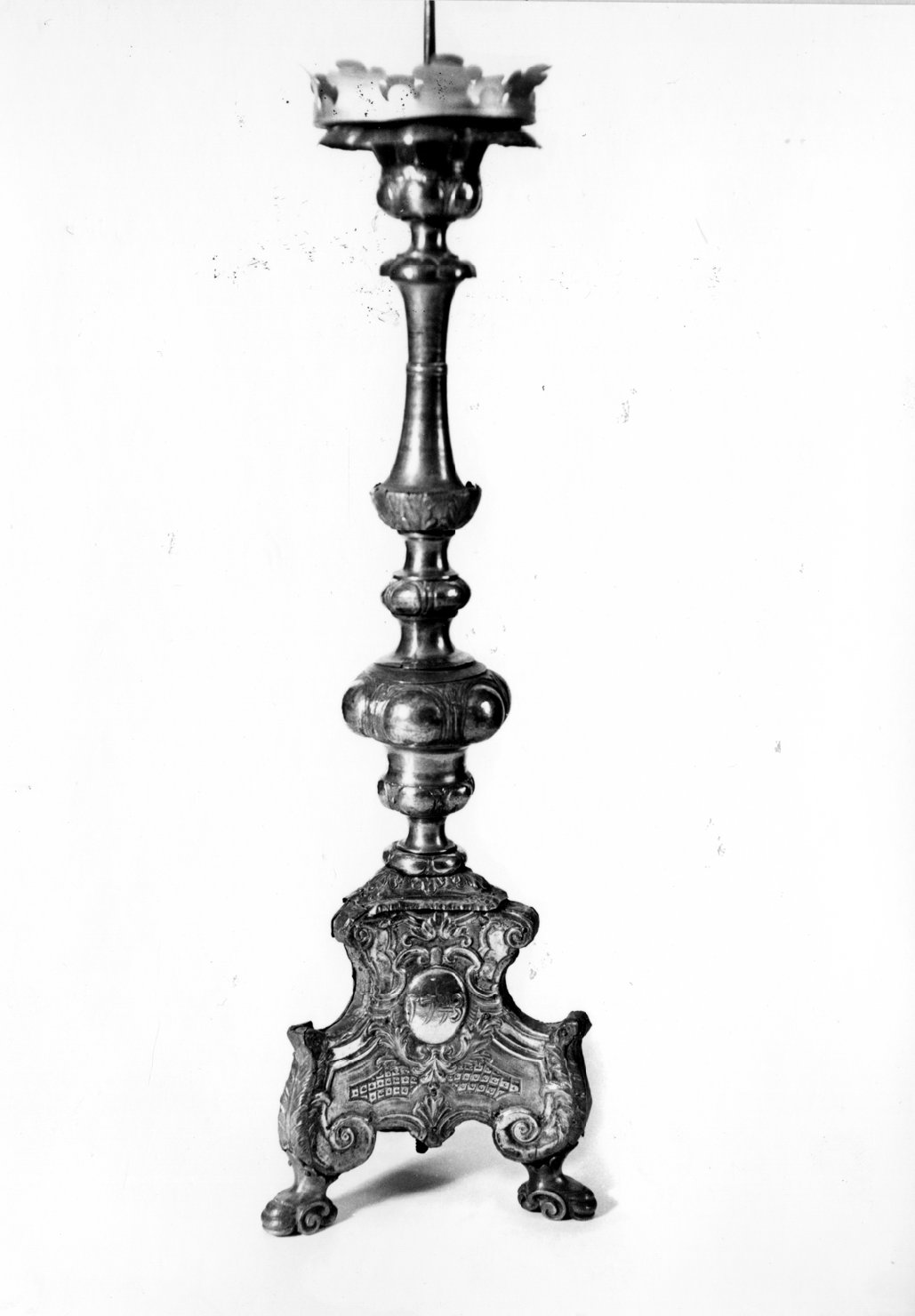 candeliere, serie - manifattura emiliana (sec. XVIII)