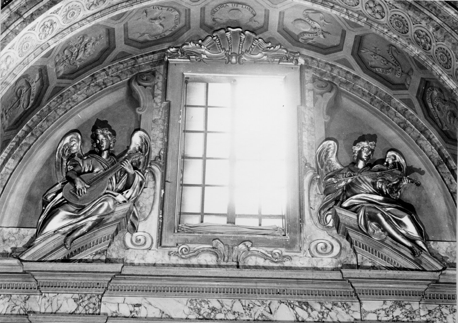 angeli musicanti (gruppo scultoreo) di Piò Angelo (sec. XVIII)