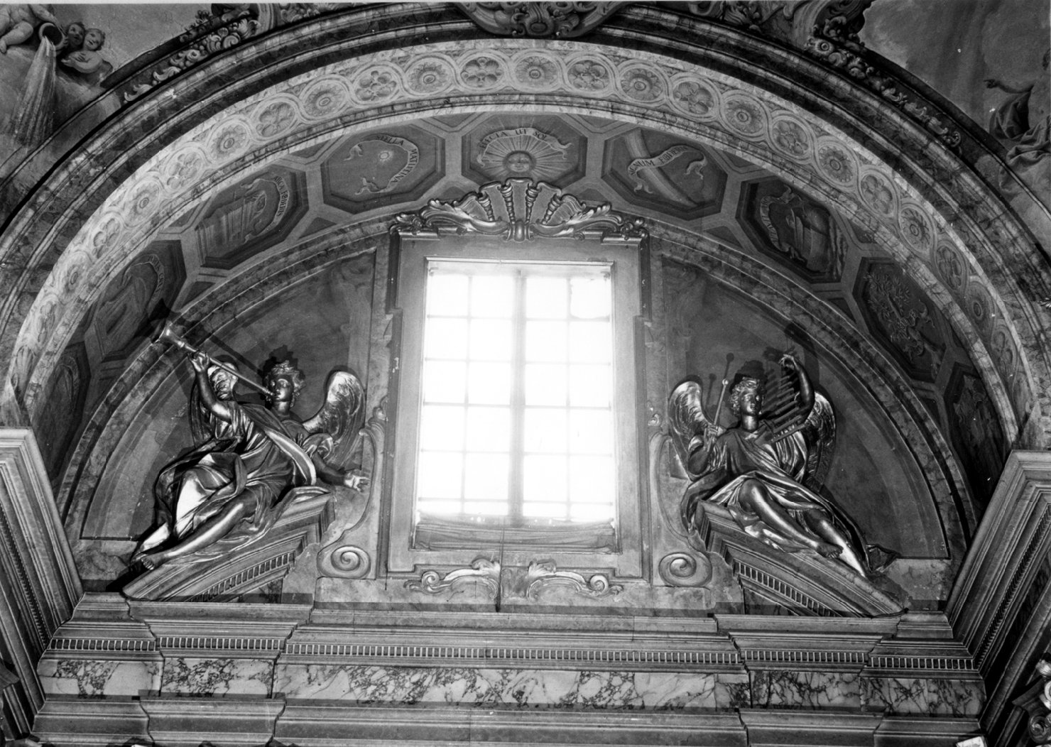 angeli musicanti (gruppo scultoreo) di Piò Angelo (sec. XVIII)