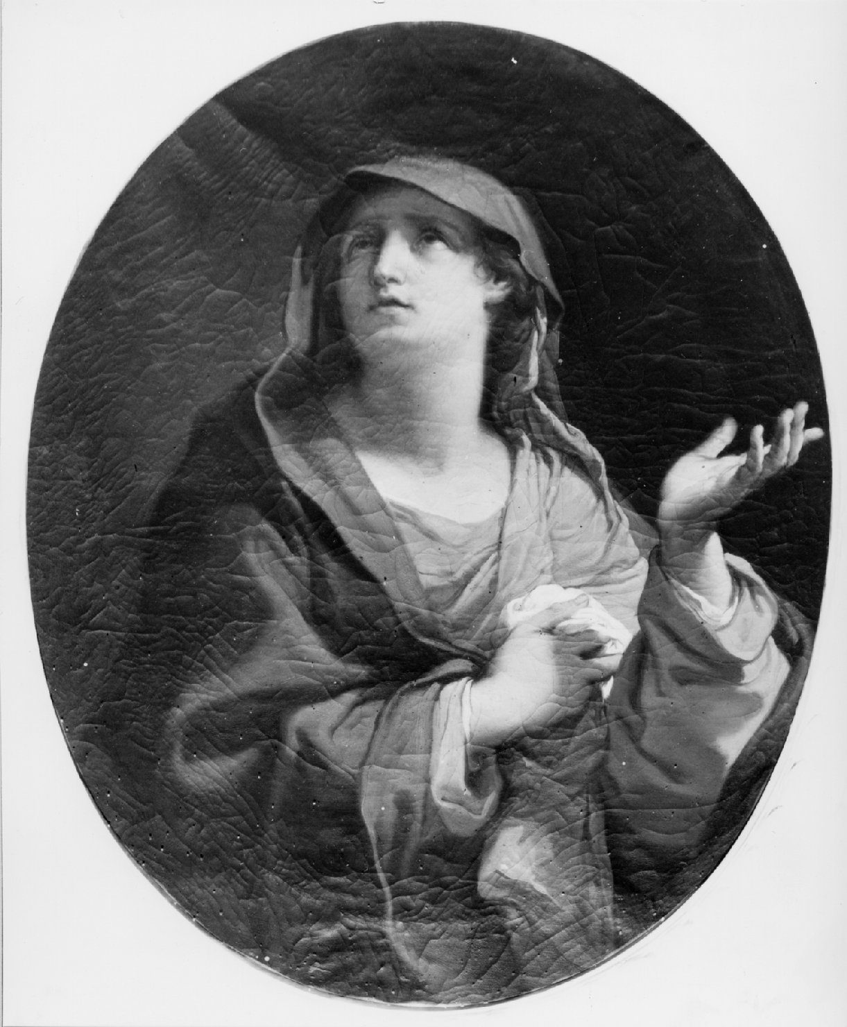 Madonna Addolorata (dipinto) di Gandolfi Gaetano (attribuito) (sec. XVIII)