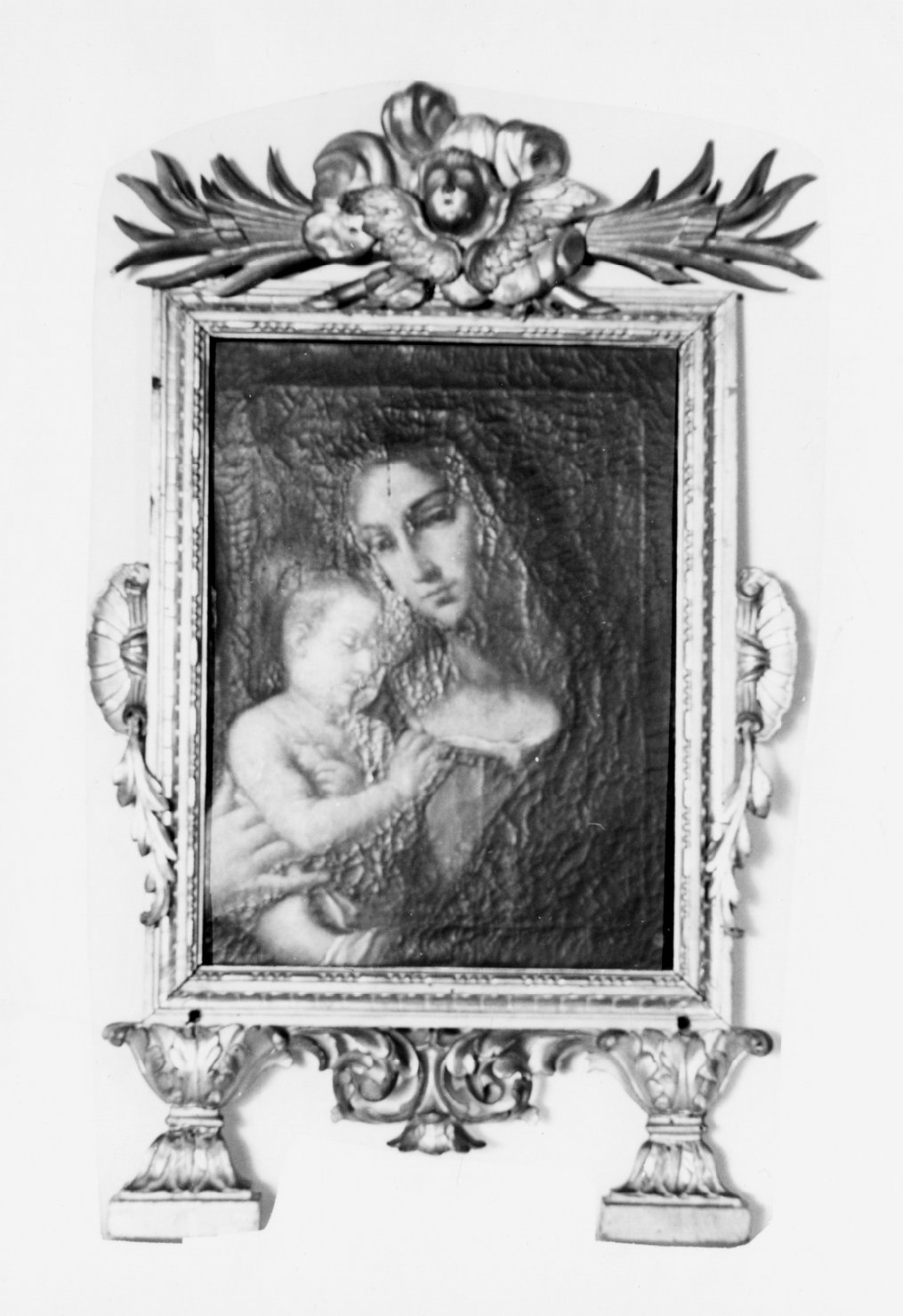 Madonna con Bambino (dipinto) - ambito emiliano (fine/inizio secc. XVI/ XVII)