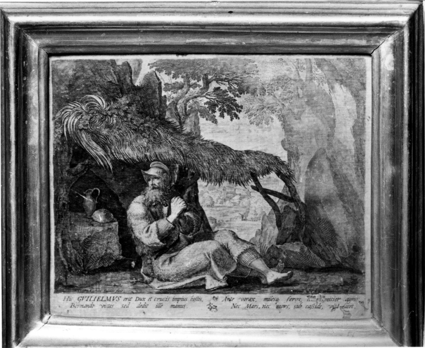 San Paolo e San Guglielmo (incisione, serie) di Sadeler Raphael (prima metà sec. XVII)