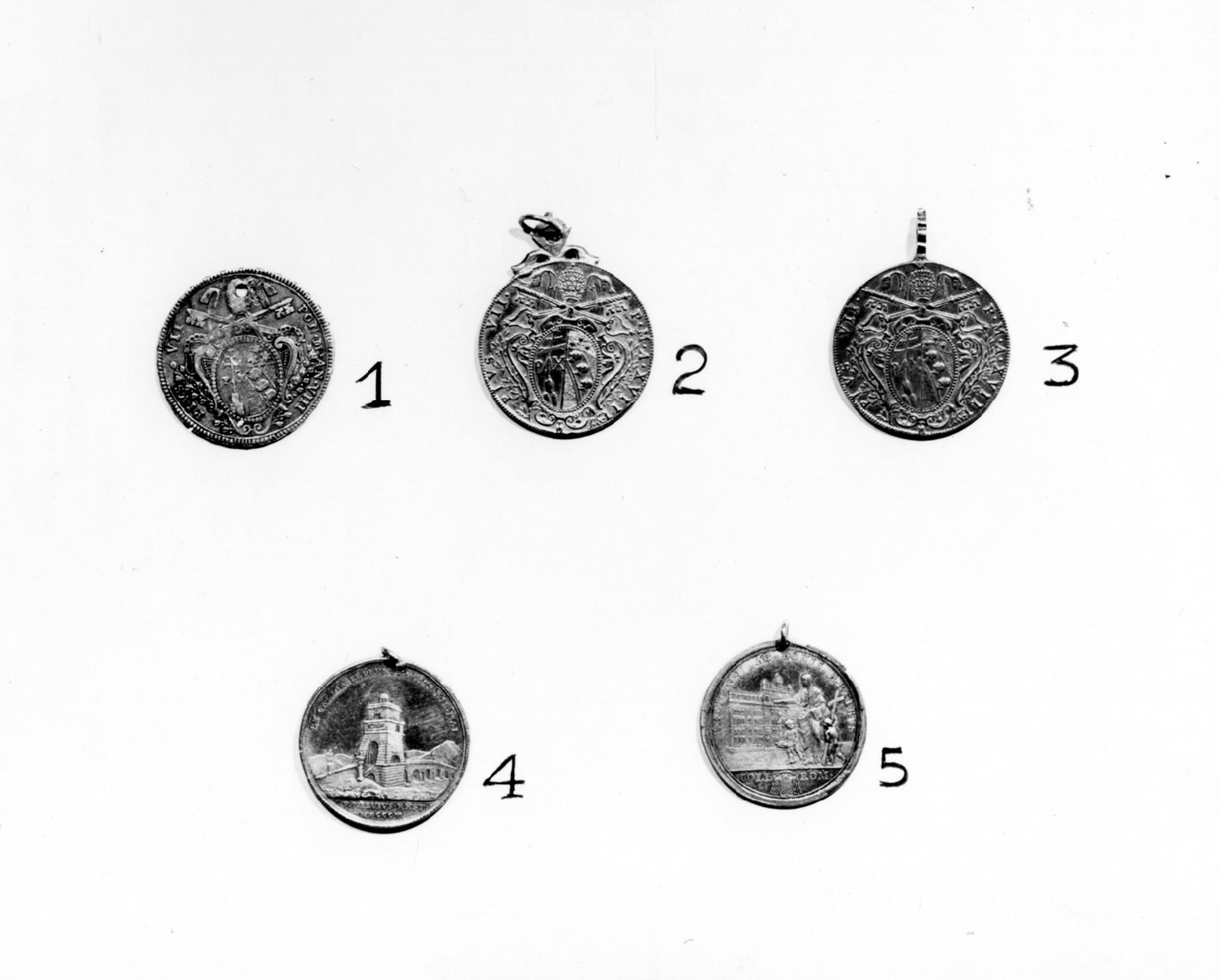 medaglia, insieme di Corazzini P (sec. XIX, sec. XIX, sec. XIX, sec. XIX)