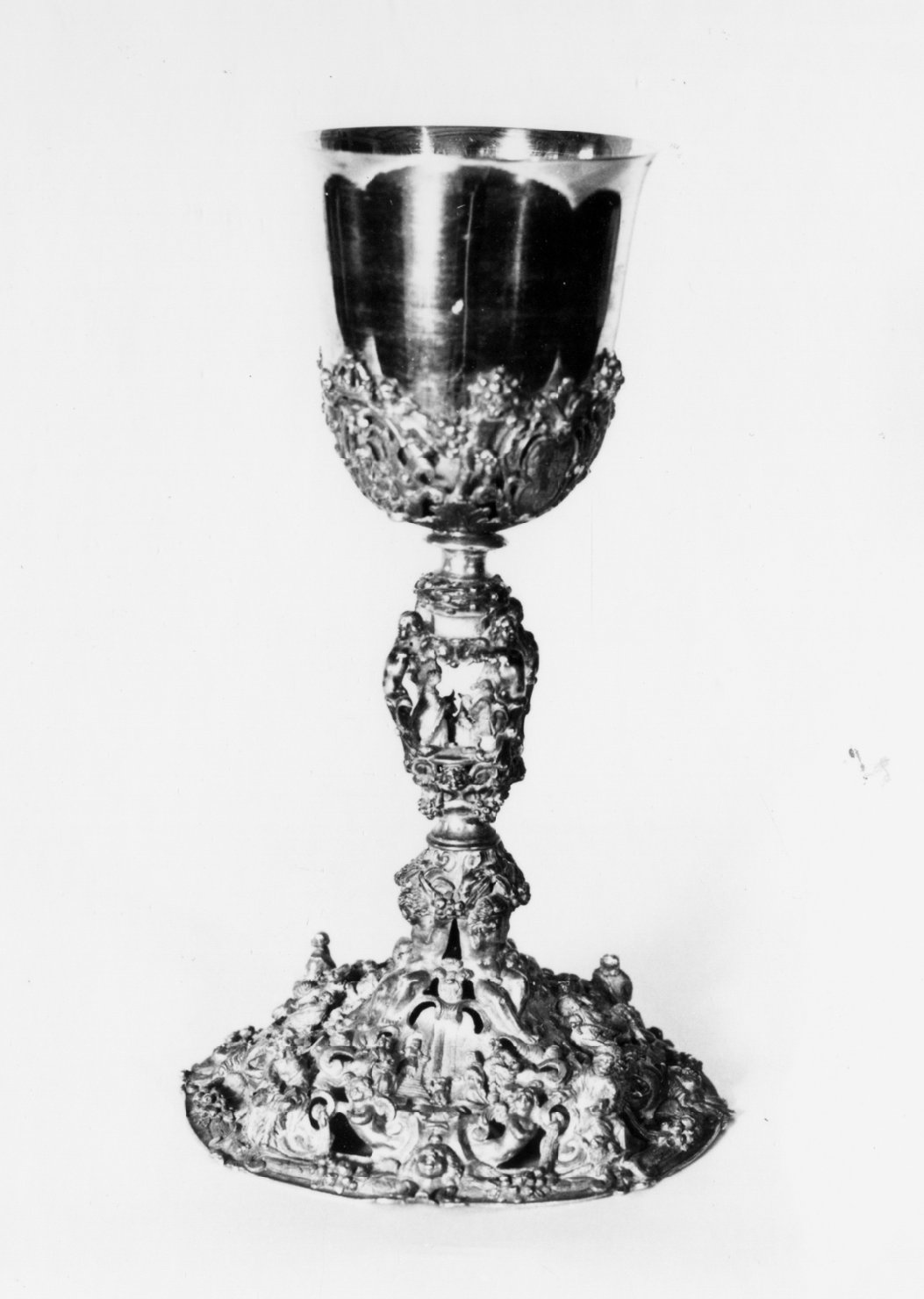 calice - ambito emiliano (sec. XVII)